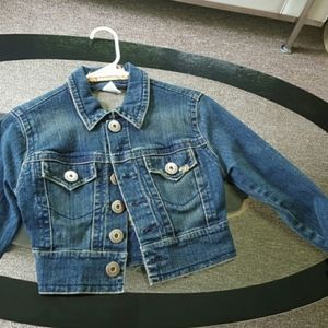 Z. Cavaricci cropped Jean jacket